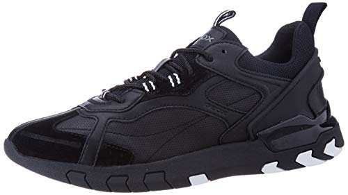 Geox Uomo U Grecale B Sneakers Uomo, Nero (Black)