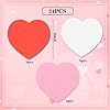 165 Pcs Valentine's Day Heart Craft Gift Set with 105 Pcs Paper Heart Doilies 24 Pcs Foam Hearts and 36 Pcs Glitter Foam Heart Stickers,Valentines Craft Supplies Kits for Wedding Parties #2