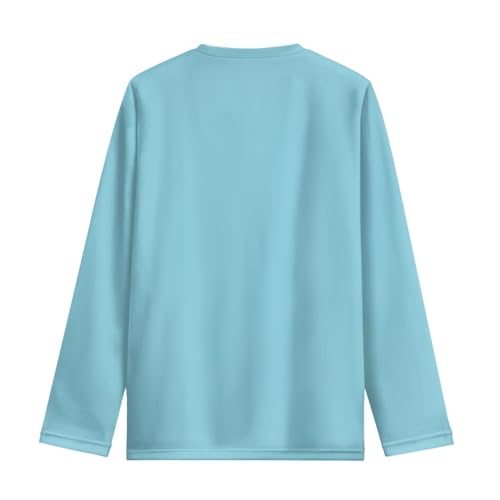 Image of Girls Basic Tee Shirts Outdoor Long Sleeve Shirt Winter Clothes Size 3-16 Top Fall Clothes Gift for Holiday