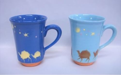 萩焼 シルクロードペアマグカップ |HG000087