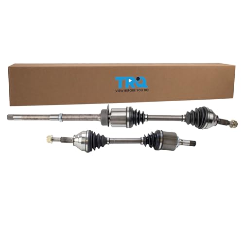 TRQ Front Driver and Passenger Side CV Axle Assembly Set
