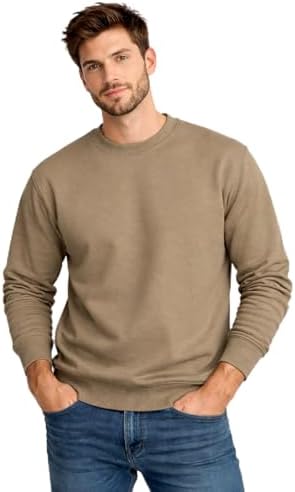 Moletom Blusa de Frio Masculino Feminino Flanelada Unissex Gola Redonda Liso Sem Capuz Macio