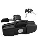 JUQAFY Twist Handle Kit 113436 Topper Tonneau T-Handle, Fit for Leer 100XQ 100XL 100XR TSC700 Truck Cap, with 2 Keys Black