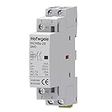 Altitude : not over 2000m. Hofwgele HCH8s-25 Modular Household Contactor 2NO 25A Modular Contactor for Smart Home House Hotel