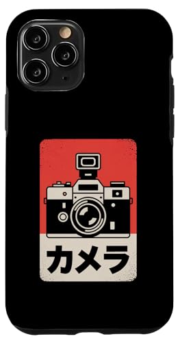 Appareil photo reflex analogique japonais vintage Coque pour iPhone 11 Pro