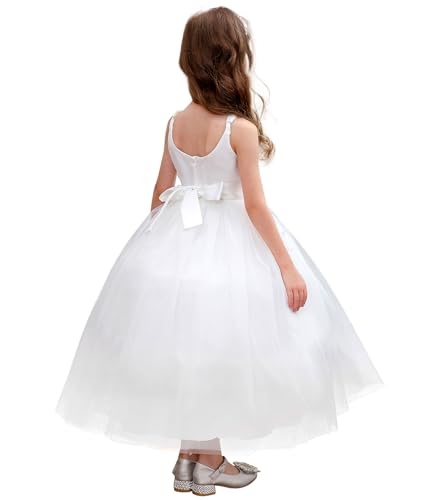 Flower Girl Dress for Wedding Lace First Communion Dresses Kids Birthday Party Pageant Ball Gown2