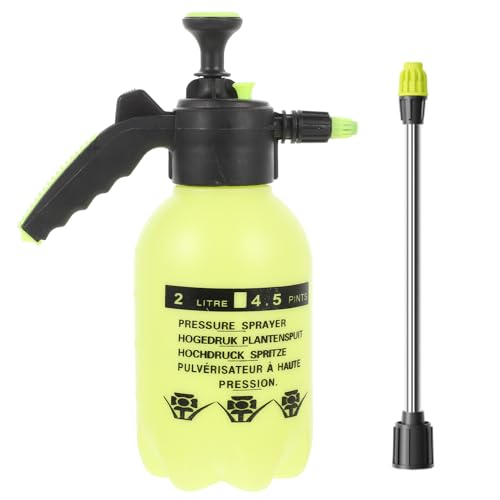 ROMISBABA Annaffiatoio Portatile da Giardino con Spruzzatore Pressione Design Pompa per Nebulizzazione e Getto Diretto Resistente e Leggero per Piante e Fiori in Casa e Outdoor Facile e