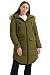 Produktbild Orolay Damen Verdickte Daunenjacke Mit Kapuze Winter Puffermantel Female Steppmantel Armeegrün M
