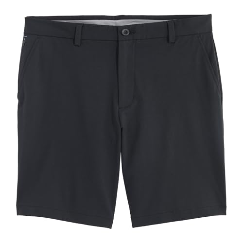 vineyard vines Men's 9 Inch On-The-Go Shorts, Jet Black