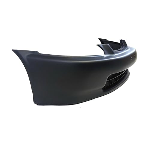 Image of FitParts Compatible with Honda Civic 1996-1998 Front Bumper Cover | Primed, Without Parking Sensor Holes, Sedan /Coupe, Ready to Paint, OEM 04711S01A00ZZ, HO1000172
