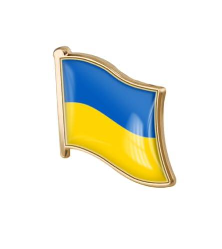 Image of World Most Countries Single Pin Brooch Badge United States USA America and Other Countries Cross Friendship Pin Badge for Men Women