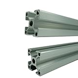 SANTIE 1 PCS 3030 – 30mm x 30mm Smooth T-Slotted Aluminum Extrusion Length 300mm