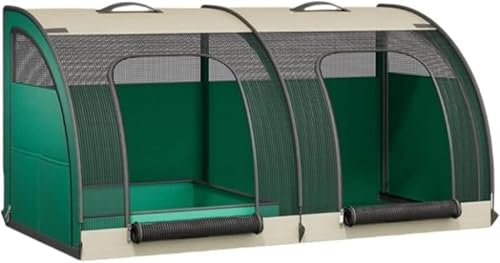 CokBlu 折りたたみ式ポータブルペットキャリー 猫・中型犬・大型犬ゴールデンレトリバー用 車フロントリアカーケージ付き安全シート 取り外し可能エアボックス付きペット小屋トイレボックス 多機能ペットバッグ