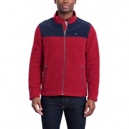 Image of Tommy Hilfiger Men's Classic Zip Front Polar Fleece Jacket