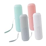 Photo Gallery clispeed 4 pezzi contenitori portaspazzolino e dentifricio viaggio compatti in pp organizer igienico per spazzolino e tubetto custodia protettiva portatile per campeggio e viaggi Photo Gallery clispeed 4 pezzi contenitori portaspazzolino e dentifricio viaggio compatti in pp organizer igienico per spazzolino e tubetto custodia protettiva portatile per campeggio e viaggi