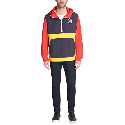 Image of Tommy Hilfiger Men's Retro Lightweight Taslan Popover Jacket