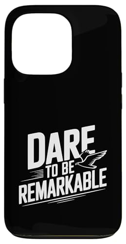 Dare to Be Remarkable �C���X�s���[�V�������p �X�}�z�P�[�X iPhone 13 Pro �p