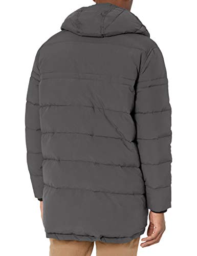 Image of Andrew Marc Men's Mid Length Water Resistant Crinkle Down Jacket