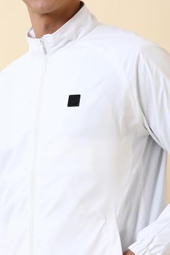 Image of Allen Solly Men's Regular Fit Solid Windcheater Jacket