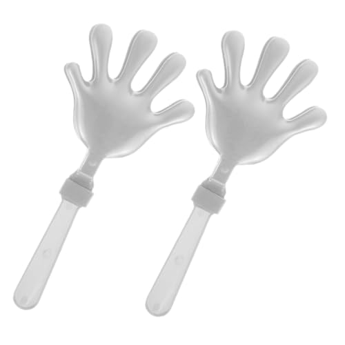 ERINGOGO 2stücke Handklatscher Aus Kunststoff Interaktive Geräuschmacher Für Partys Festivals Und Kindergeburtstage Bunte Klatschhände Für Gruppenaktivitäten Und Jubelaktionen