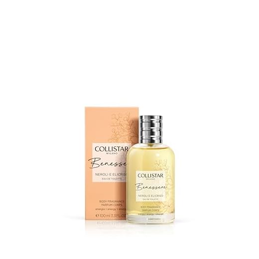 Collistar Neroli und Elicrisio Eau Collistar Neroli und Helichrysum Eau de Toilette, Unisex Parfüm mit langer Haltbarkeit, Erfrischender Duft für Männer und Frauen, 100 ml