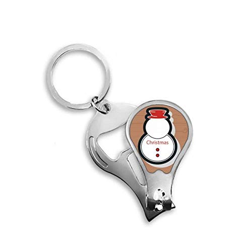 Toenail Clipper Cutter Bonhomme de neige de Noël coupe-ongles pour pieds