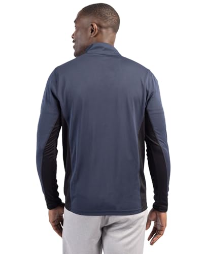 Clique Ice Pique Colorblock Mens Half Zip Tech Pullover4