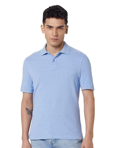 Image of Marks & Spencer Men's Cotton Collared Regular Fit T-Shirt