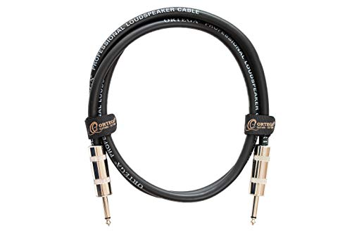 Ortega Guitars, Auxiliary Tour Series-5' Heavy Duty Speaker Cable 1/4