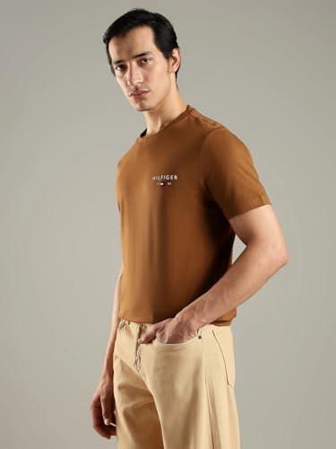 Image of Solid Regular Fit Cotton T-Shirt
