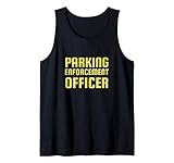 Parking Enforcement Officer PEO Meter Maid Police Uniform Tank Top
