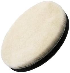 Flexipads100mm - 4" Pro-Wool Detailing Polishing Disc Pad Velcro® Cutting & Compounding