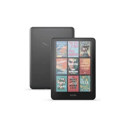Introducing Amazon Kindle Colorsoft Signature Edition (32 GB) – With color display, auto-adjusting front light, wireless charging, and long battery life - Metallic Black