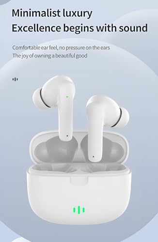 Image of YW16 Truly Wireless Earbuds TWS | ANC & High Bass | Upto 40 Hrs Playtime | Bluetooth V5.4 | Quad Mics with AI-ENC | 40ms Low Latency Gaming | Breathing LED Lights