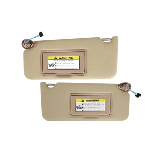 Pare-soleil de pare-brise beige pour Accord 2008-2012 côté gauche et droit