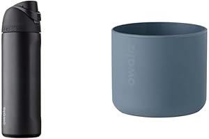 FreeSip 24-oz Insulated Stainless Steel Water Bottle with Silicone Boot