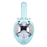 Schnorchelmaske Für Kinder, Faltbare Schnorcheling Schwimmbaum Maske Mit Abnehmbarer Kamerahalterung, 180 ° Panoramablick Easy Athout Anti-Nebel Anti-Leck-Universal Für Kinder