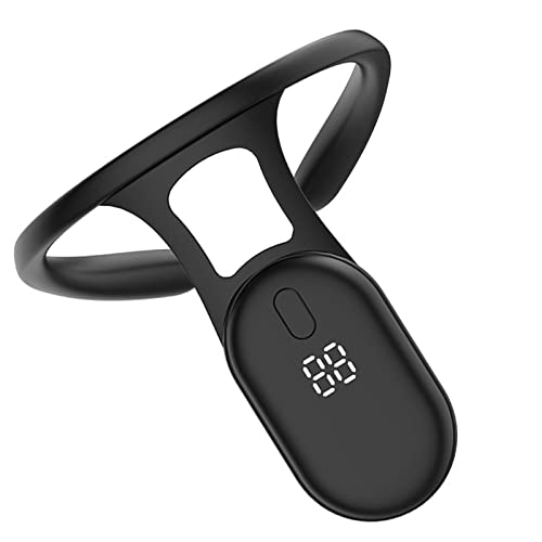 AYNEFY Entrenador de Postura Inteligente, Prevenir el Jorobado, Remodelar Curvas Hermosas, Monitoreo Preciso, para Niños de 4 a 16 Años, Material de Silicona (Black)