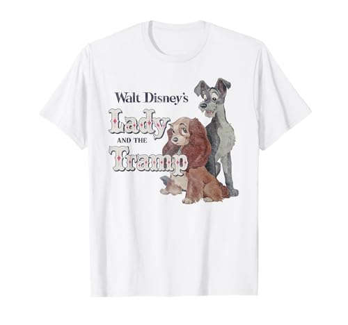 Disney Lady And The Tramp Classic Logo T-Shirt