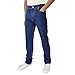 Mastino Jeans Uomo 5 Tasche Denim Pantalone Regular Fit Gamba Dritta Elasticizzato Vita Alta, Denim, 62