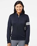 adidas Womens Climalite 3-Stripes Pullover (A191) -Navy/White -XL