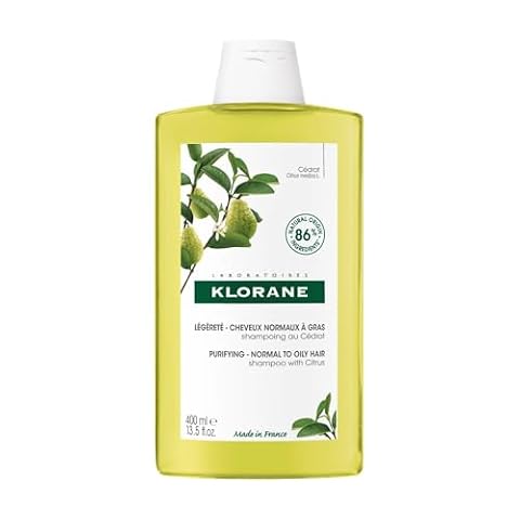 Klorane APF-129 szampon z miąższem cytrusowym, 400 ml