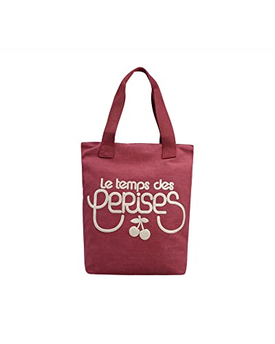 Le Temps des Cerises 465T, Cabas - Rouge (5s00), Taille Unique