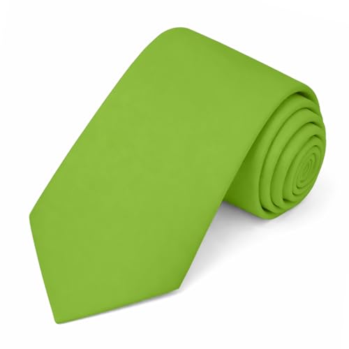 Image of Jacob Alexander Men's Extra Long Solid Color Tie