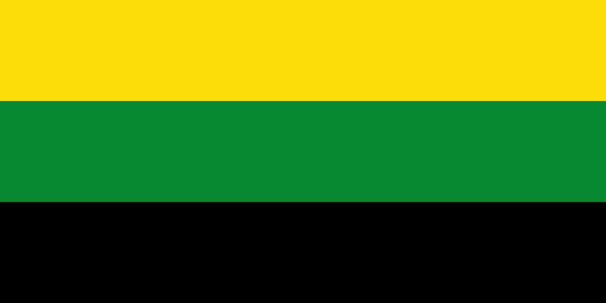 Drapeau Guachetá Cundinamarca XL en textile haute densité