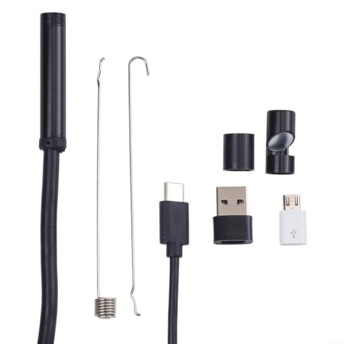 Boroscopio industrial USB de 15m y cámara de 7mm IP66 para inspección de tuberías 5