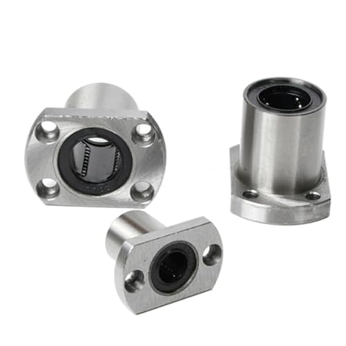 Douille à billes LMH20UU anti-vibration avec double méplat pour arbre 20mm - 4