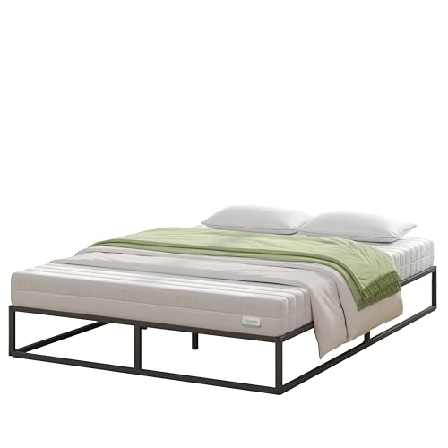 Novilla Somier 180 x 200 cm con Láminas de Chopo, Negro