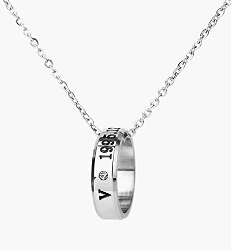 YX&ST 8 Pack Kpop Bangtan Boys Ring with Necklace for Army Gifts - Image 5