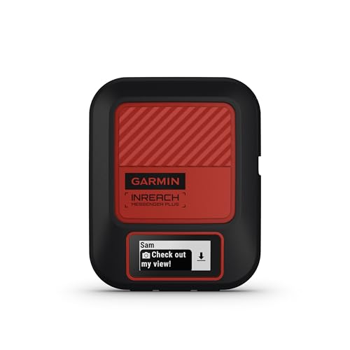 Image of Garmin inReach Messenger Plus, SOS Satellite Communicator with Photo, Text & Voice Messaging Without Cell Service, Long Battery Life, Durable, Temperature-Resistant, Water-Resistant (IPX7), Renewed